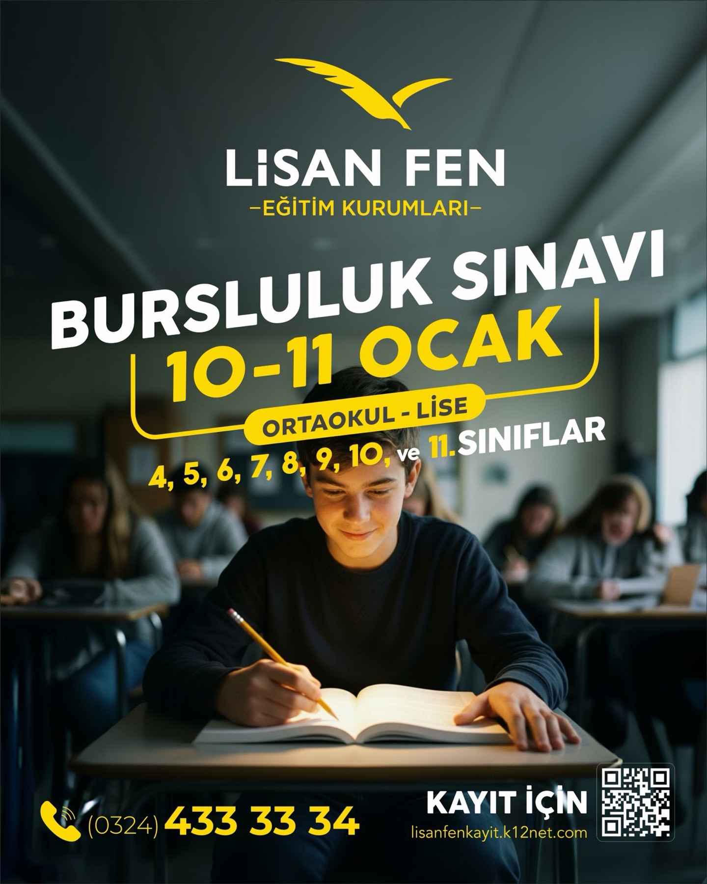 Lisan Fen Bursluluk Sınavı Başlıyor!
